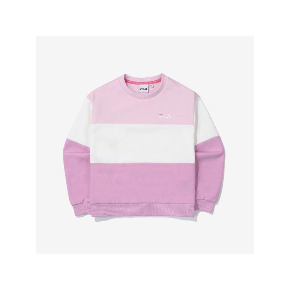 

[fila Kids] 3 Tier Color Sweatshirt Fk2pof1103x Epk q0zFk2pof1103xEpk PALEPINK/120
