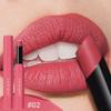 Nude Matt Lippenstift Wasserdicht Langanhaltend Drehbare Lippenstifte Verblassen Nicht Sexy Rotes Samt Festes Lippen-Gloss Lippen Make-up für Frauen