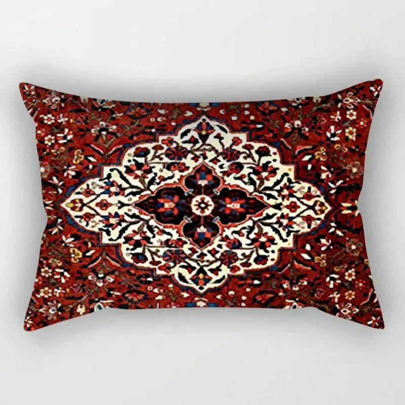 Vintage Ethnic Pattern Pillowcase Decor Sofa Bed Home  Rectangular  Mandala Cushion Cover