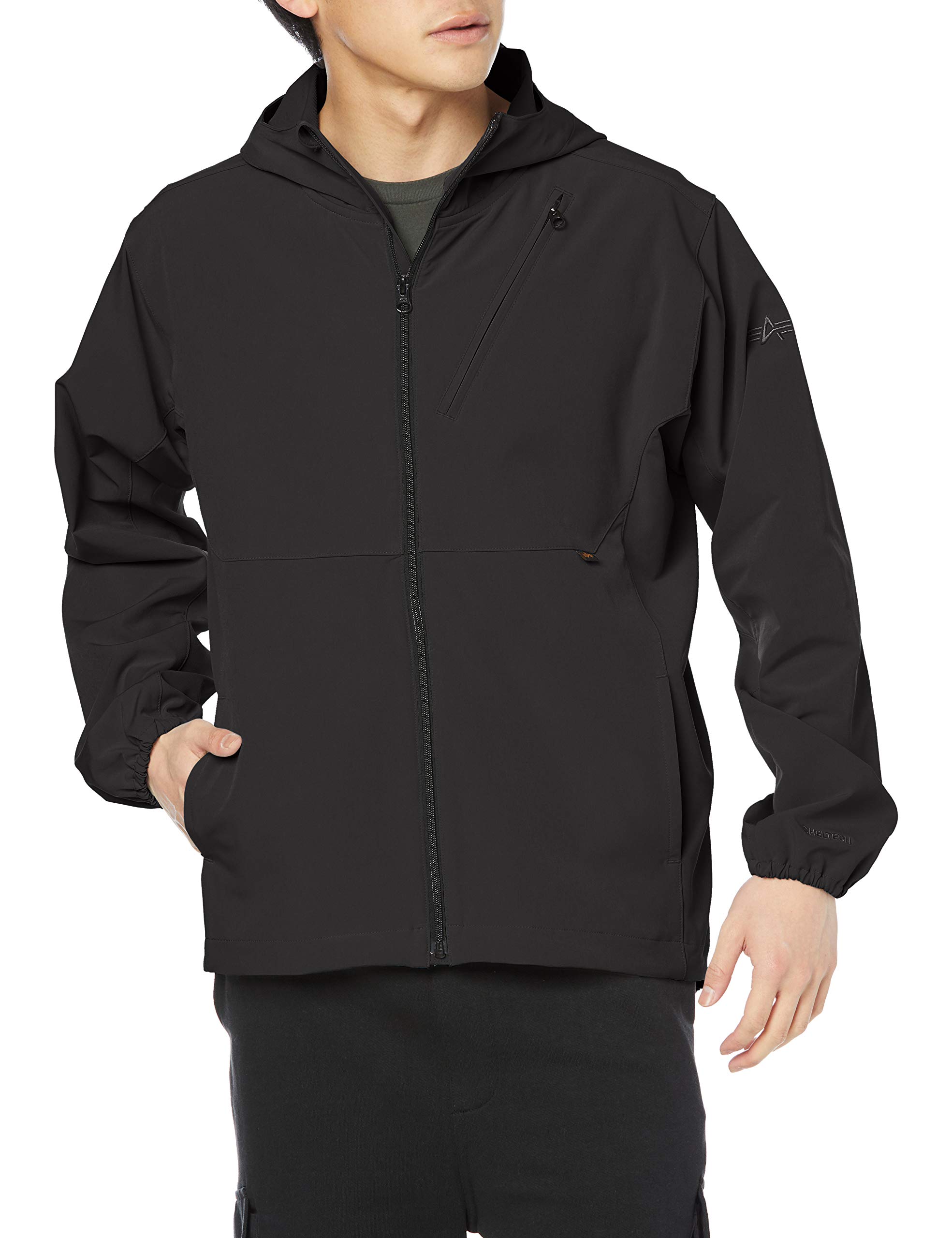 

Alpha Industries INC SHELTECH Легкая военная парка размера TA1529, Черная, S, чёрный