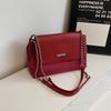 Casual Soft Surface Large Capacity Bag Women 2025 New Popular All-Match Chain Messenger Bag Vintage Nubuck Leather Shoulder Bag