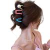 Elegant Acrylic Hair Claw Clip for Women Fashionable Barrettes Secure Ponytail Holder for Daily Use and Special Occasion