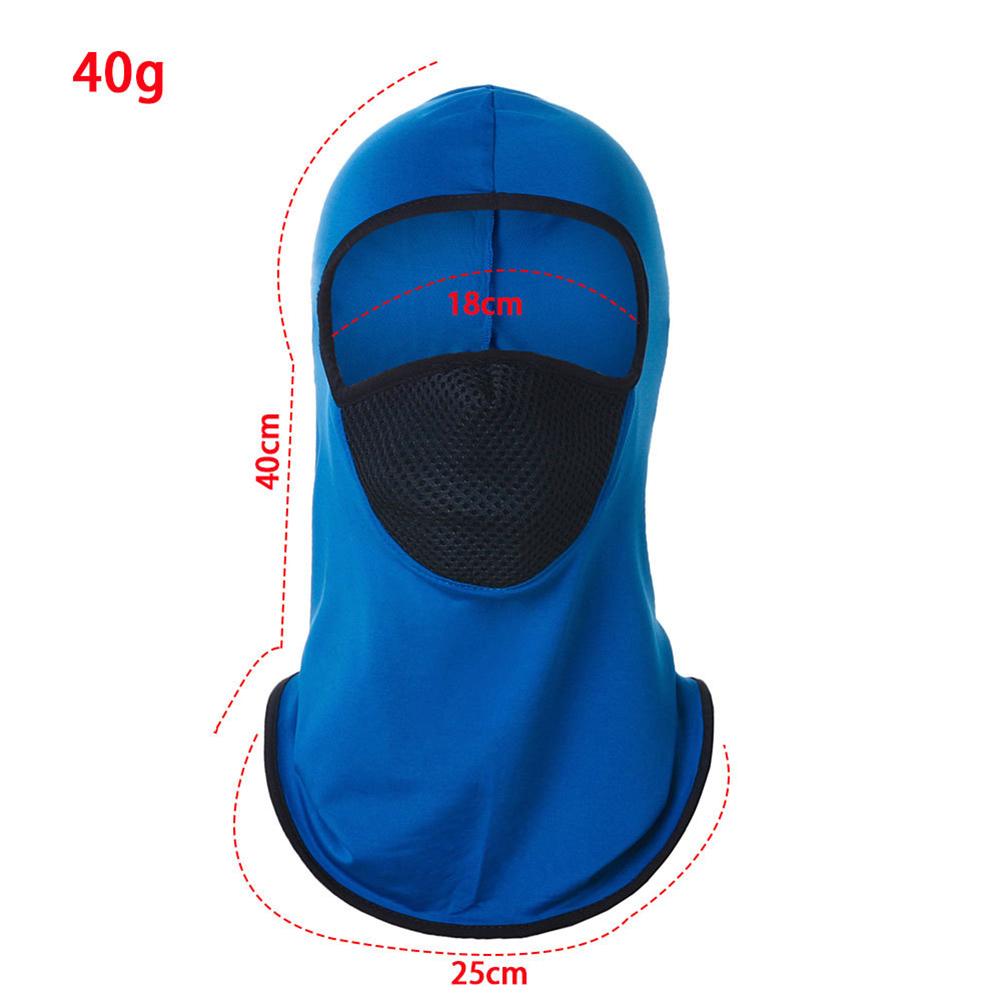 Outdoor Sports Face Cover Hiking Cycling Camping Hunting Cap Summer Breathable Cycling Motorbike Full Face Masque For Men Women
