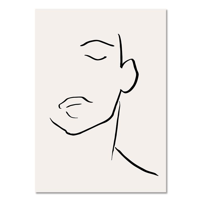 

Абстрактная фигура тела Матисс Уильям Моррис Пикассо Холст Картина Винтаж Плакат и принты Настенная картина Декор в гостиную 21x30cm No Framed