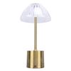 Portable Crystal LED Desk Lamp 3 Levels Brightness Touch Control Dimmable Bedside Lamp for Home Dini