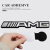 GLC GLB 1Pcs Aluminium Metal Stickers Car Body Trunk Decal For Mercedes Benz AMG W206 W204 W205 W212 W213 W221 W222 W223 W251 W