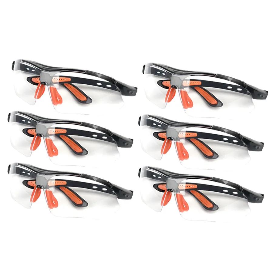 1/10pcs Safety Goggles Eye Glasses for Cycling Working Women Men Clear Eye Sand Prevention Anti-Splash Wind Dust Proof Eyewears