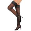 Lace Thigh High Stockings for Women Underwear Cosplay Costumes Black White Red Over Knee Long Socks Transparent Stocking Medias