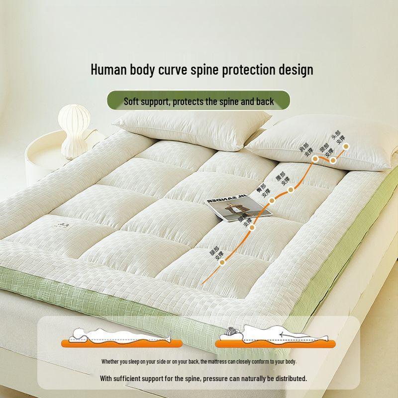 Enhanced Soybean Fiber Mattress Pad for Dorms and Rentals