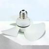 5W Small Cooling Fan E27 Screw Home Ceiling Fan Desktop Electric Fan for Kitchen Bedroom Dormitory Living Room Study,Table Fans