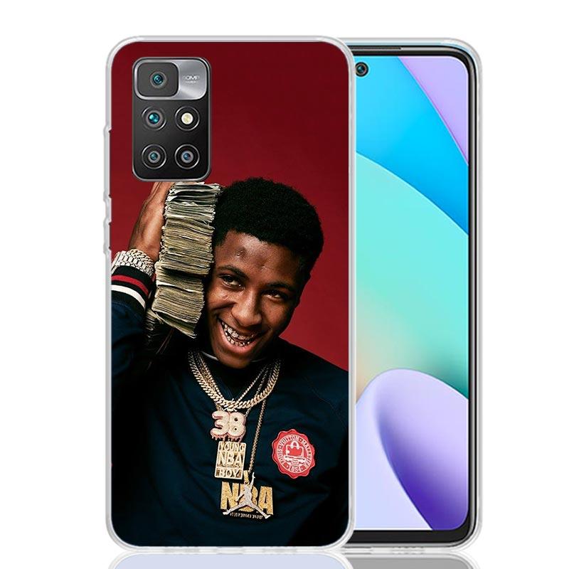 YoungBoy Never Broke Again Case Phone Cover for Xiaomi Redmi 13 13C 14C 12 12C 10 10C 10A 9 9C 9A 9T 8 8A 7 7A 6 Pro 6A K70 K60