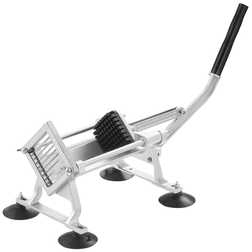 Commercial Vegetable Slicer, 3/8 inch Fruit Slicer, Stainless Steel and Aluminum Alloy Vegetable Cutter Slicer Machine, Manual Slicer with Non-slip