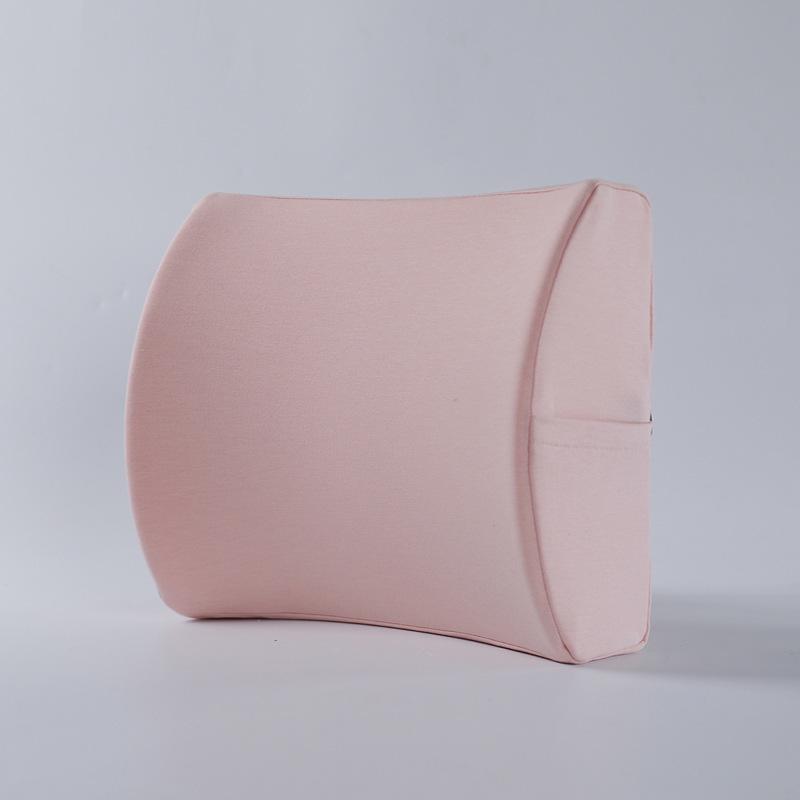 Memory Foam Lumbar Support Cushion for Office Chair and Car Seat - Slow Rebound Pad