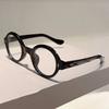 Cute Round Glasses Women Fashion Candy Color Rim Decor Eyeglasses New Trendy Design Blue Light Blocking Optical Frames