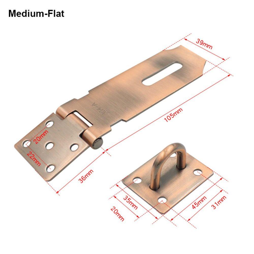 Household Door Clasp Lock Burglar-proof Gate Bolt Durable Shed Latch