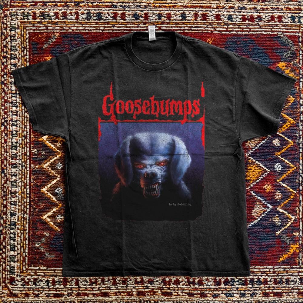 Goosebumps Barking Ghost Halloween Retro Unisex TShirt Size S5XL Unisex T-Shirt S