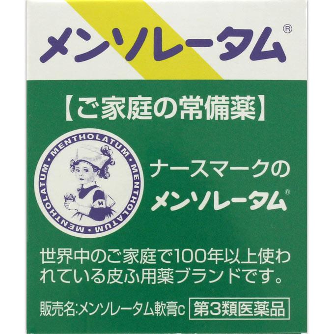 Rohto MENTHOLATUM Ointment C 35g Non-steroidal Indications: Cracks, chapped skin, chilblains, itching