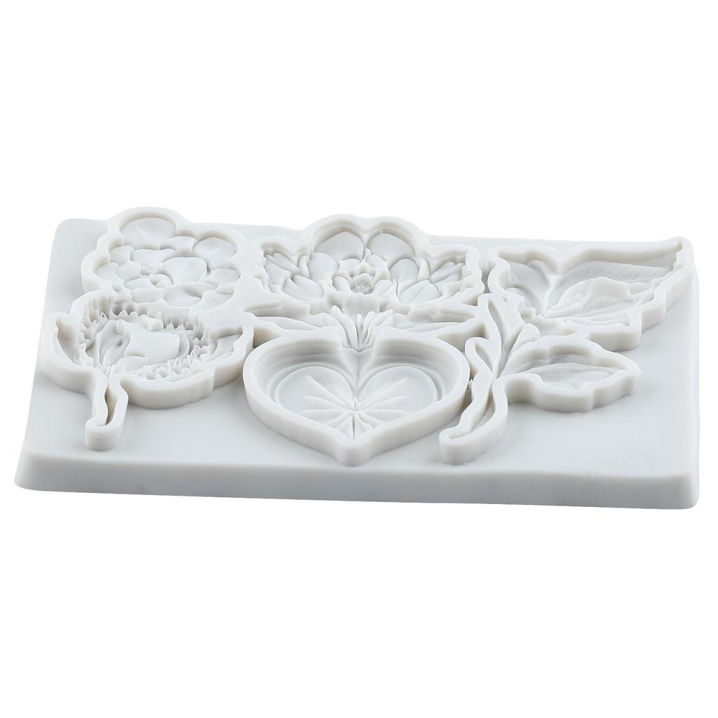 Bird Sunflower Silicone Mold Leaf Flower Vase Snail Fondant Molds Cake Decorating Tools Cupcake Topper Candy Resin Clay Chocolate Gumpaste Mold