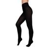 Bye Bra - Comfort Velvet Touch 150 Thick, Eye-catching Tights Black L