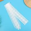 Sweet Lace Waistband for Women Adjustable Long Gauze Ribbon Bow Tie Belt Dress Jeans Accessory for Party Wear