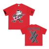 T-shirt Mgk X Cleveland Browns Stile Uguale del Cantante Mgk Manica Alta Qualità 100% Cotone Top Comodi Harajuku T-shirt Estiva