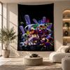 Decorative Tapestry,The Amazing Digital Circus Printed Wall Art, Lightweight Wall Hanging For Bedroom Background