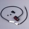 Taillight Safety Warning Brake Stoplight Flashing Light For Xiaomi M365/Pro Electric Scooter Rear Tail Light Cable Buckle Parts
