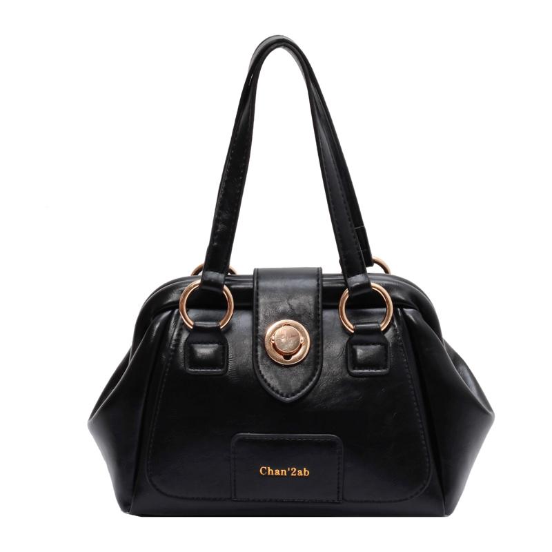 バッグ・カバンその他 V73 Woman Mini bag Butter 73BS90204 328 No. 125 Small Leather Clutch, Black Full-Grain Vegetable
