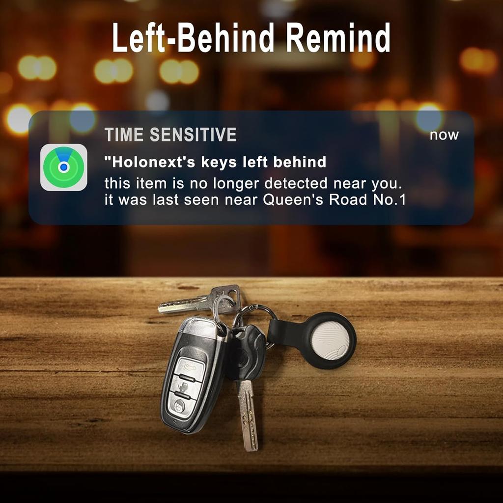 Key Finders & trackers Works with Apple Find My (iOS Only) is Perfect for locating Keys, Luggage, Backpacks, and Pets. These Item Finders Feature