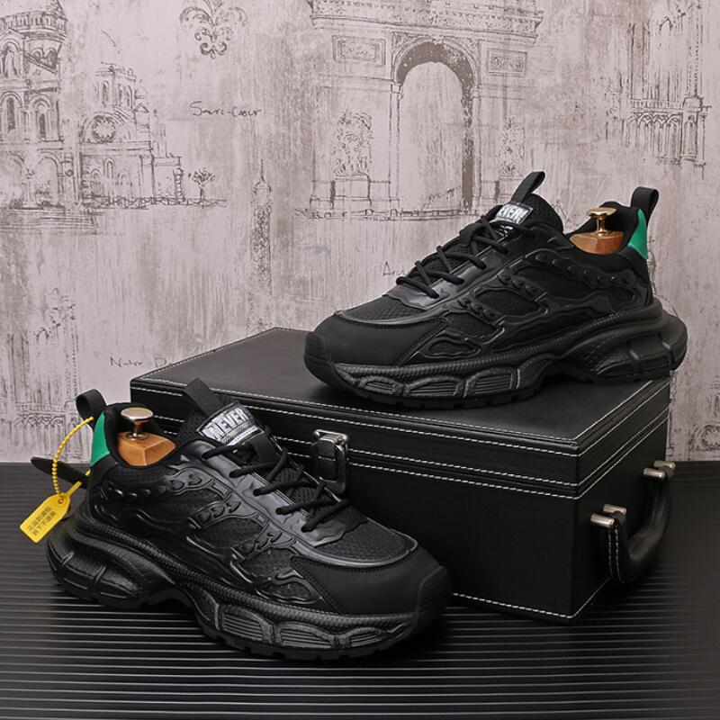 Fashion new Summer new mesh breathable small white shoes Korean version thick sole fashion casual sports shoes men Zapatillas Hombre a14