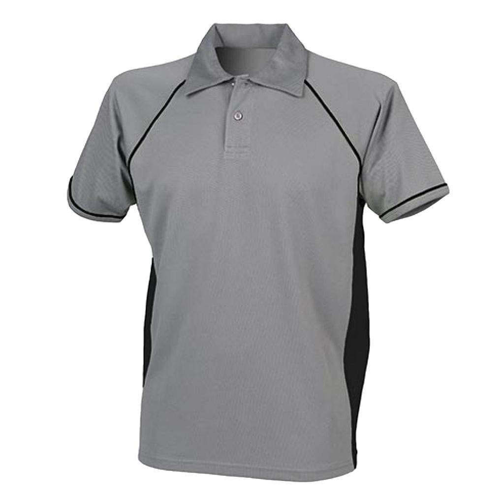 Finden & Hales Mens Performance Piped Polo Shirt