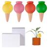 4pcs Plant Watering Spikes Automatic Terracotta Plant Watering Devices Garden