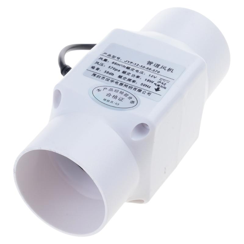 Quiet Operation Pipe Ventilation Fan Fit for Indoor Air Quality Improvement, Heating Cooling Mixing Flow Air Circulation