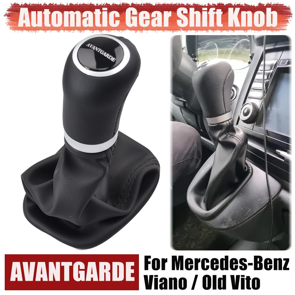 Adatto per Mercedes-Benz Viano / Vecchio Vito / W639 2010-2015 Pomello Leva Cambio Automatico Leva Pomello a Mano Copri Pomello Stile Auto