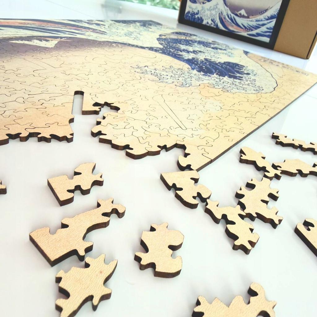 The Great Wave off Kanagawa XL Puzzle | Katsushika Hokusai's Art Puzzle