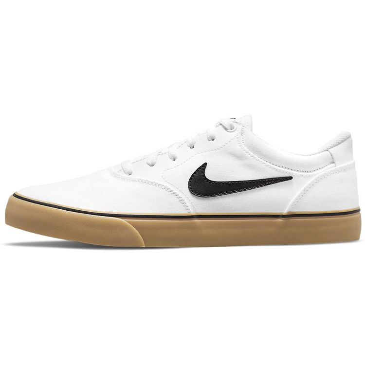 Nike SB Chron 2 Canvas White Gum Light Brown Black Unisex Skateboarding Shoes DM3494-101 EU 36