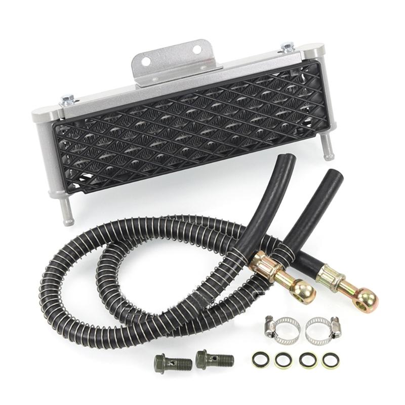 Cooling Water Tank Motorcycle Radiator Cooler for Quad ATV Dirt Pit Bike 50cc-160cc Cooling Radiator M8-M10 Interface