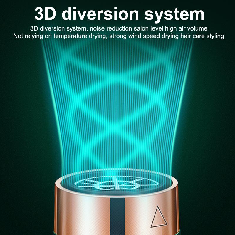 Suszarka do włosów 3 w 1 Grzebień Powietrzne Lokówki do Włosów Wałki do Włosów Suszarko-szczotka Jonowa Prostownica do Włosów Lokówka do Włosów