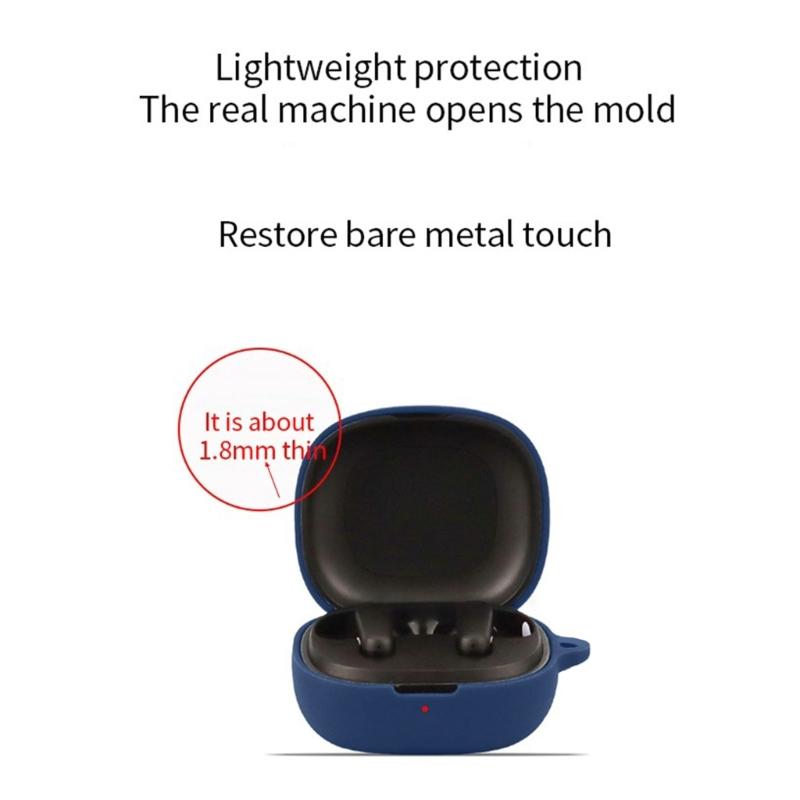 Earphone Silicone Case Scratch-resistant Protective Cover Slip-proof All Round Protections Sleeve for P25i Earbud