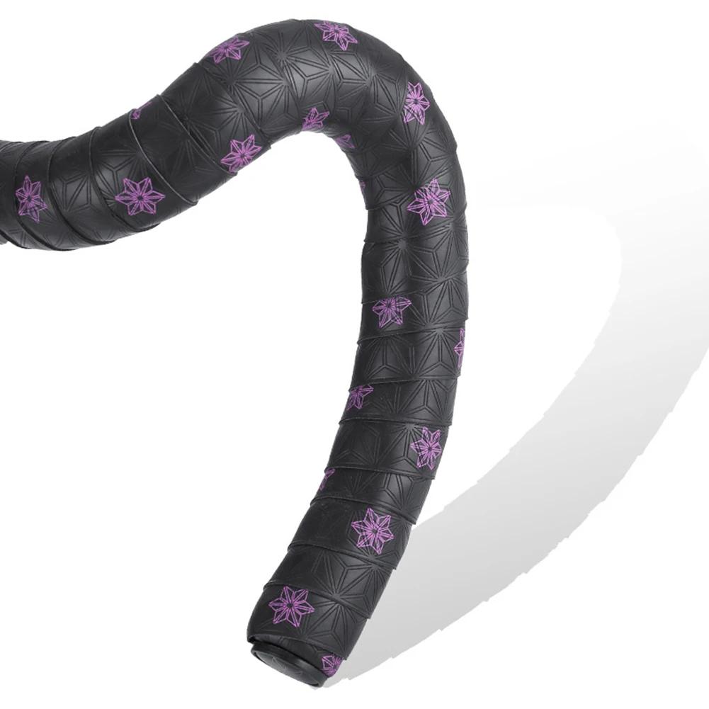 

1 пара прочной ленты для ручек велосипеда, лента для ручек шоссейного велосипеда, противоскользящая и ударопрочная лента для ручек и противоударный чехол из полиуретана