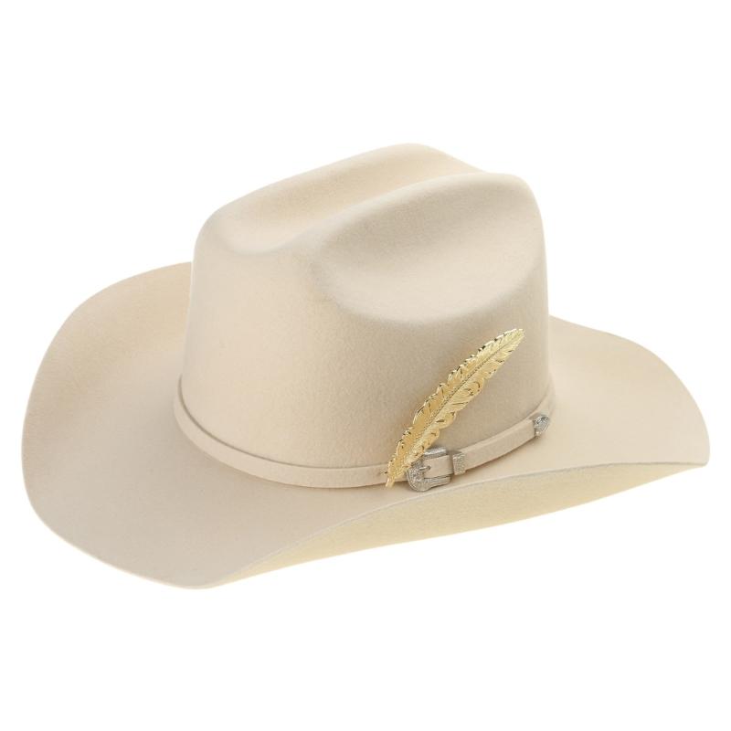 Feathered Wool Hat for Music Festival Adult Winter Autumn Hat Formal Event Fedoras Stage Show Hat Women Men Headpiece