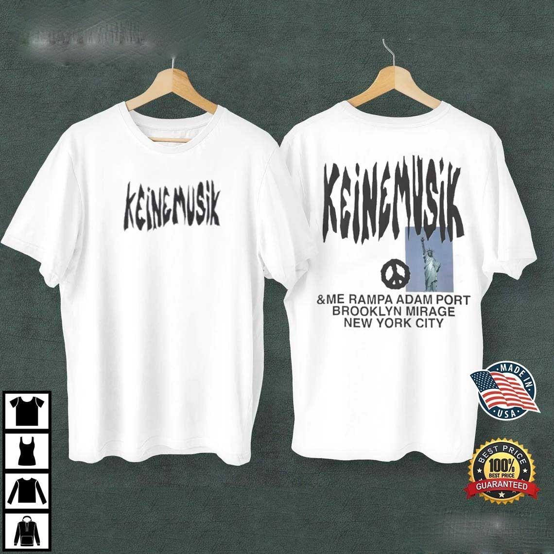Keinemusik New York City Statue Of Liberty Trendy T-Shirt All Size S-5XL XXXL