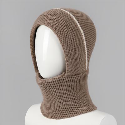Hat Women'S Winter Mask Scarf One-Piece Hat Mom Plush Thick Wool Hat Cycling Warm Windproof Hat
