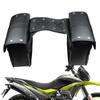 Motorrad-Satteltaschen Sattelleder Seitliche Motorradtasche PU-Leder Motorradzubehör Für Off-Road, Cruise Und Sport
