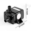 240L/H Water Pump DC 12V 24V Solar Brushless Motor Circulation Submersible Water Pumps 4.8W Watering Pump Pool Pump Ultra Quiet