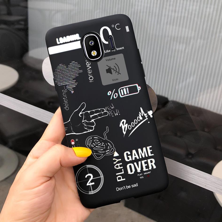 For Samsung Galaxy J4 J6 2018 EU Case SM-J400F J600F Lovely Cartoon Protective Skin Cover For Samsung J4 2018 J 4 J 6 Soft Coque