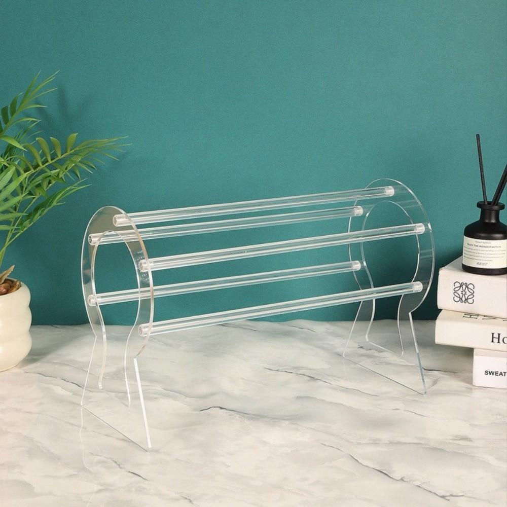 Transparent Jewelry Display Rack Clear Hair Clip Organizer for Jewelry Display