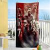 Cr7 Football Legend Beach Towel Super Soft Microfiber Quickdry Fabric Comfortable Lightweight