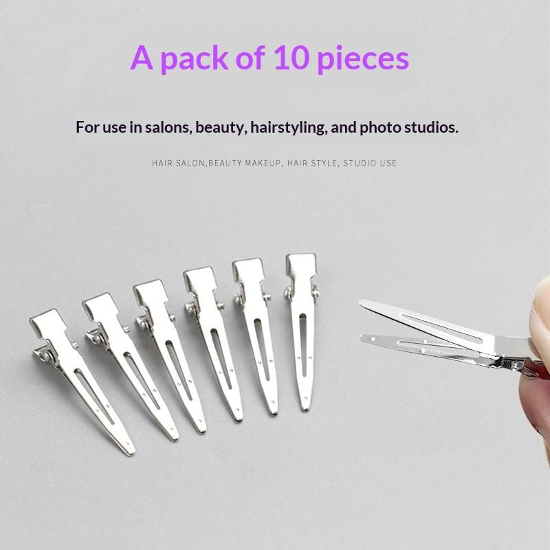 Acrylic Nail Extension Positioning Clips French Style 10pcs Sturdy Tool Kit for Manicure Pedicure Quick and Precise Nail Art at Home