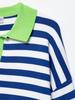 Europäischer Stil Damen Locker Gestreifte Revers Strickware 2026